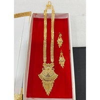 Pari Art Jewellery Royal Style Forming Long Necklace Set