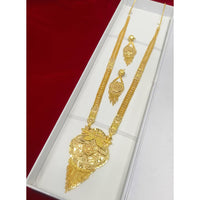 Pari Art Jewellery Royal Style Forming Long Necklace Set
