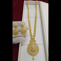Pari Art Jewellery Royal Style Forming Long Necklace Set