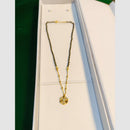 Pari Art Jewellery Stylish Black Beads Forming Mangalsutra