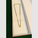 Pari Art Jewellery Stylish Black Beads Forming Mangalsutra