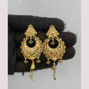 Pari Art Jewellery Classic Forming Gold Dangler Earrings