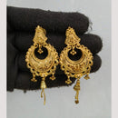 Pari Art Jewellery Classic Forming Gold Dangler Earrings