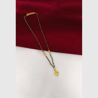 Pari Art Jewellery Stylish Black Beads Forming Mangalsutra