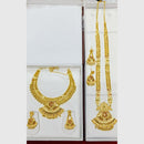 Pari Art Jewellery Premium Gold Forming Double Necklace Set