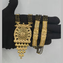 Pari Art Jewellery Designer Black Beads Forming Mangalsutra