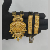 Pari Art Jewellery Designer Black Beads Forming Mangalsutra