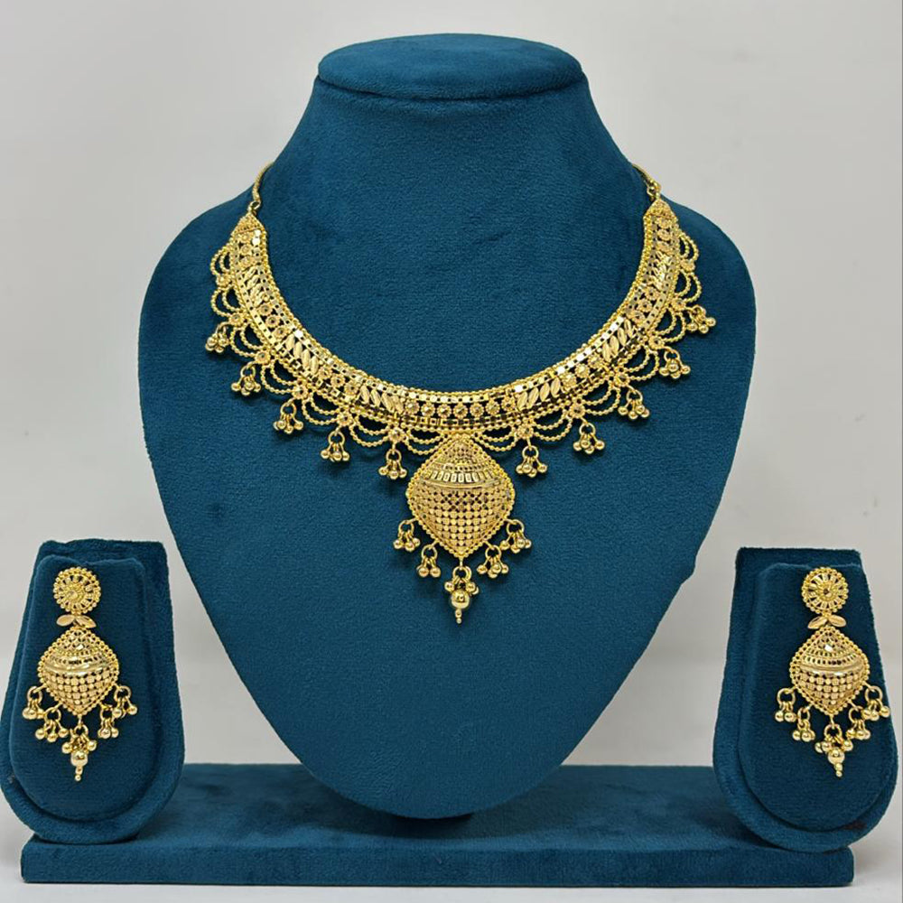 Pari Art Jewellery Royal Forming Designer Long Necklace Set