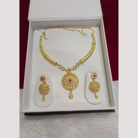 Pari Art Jewellery Royal Forming Designer Choker Necklace Set
