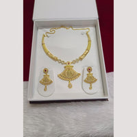 Pari Art Jewellery Royal Forming Designer Choker Necklace Set