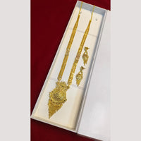 Pari Art Jewellery Royal Forming Designer Long Necklace Set