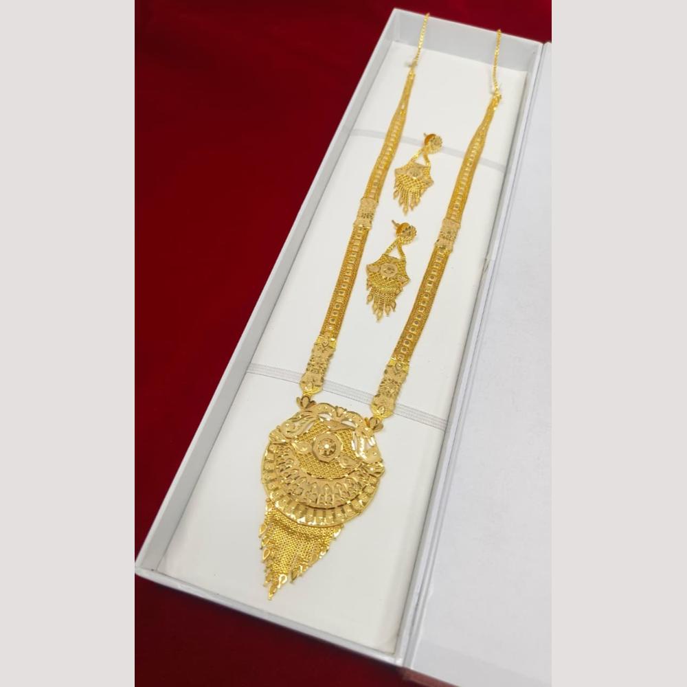Pari Art Jewellery Royal Forming Designer Long Necklace Set