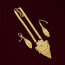 Pari Art Jewellery Royal Forming Designer Meenakari Long Necklace Set