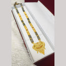 Pari Art Jewellery Graceful Forming Black Pearl Mangalsutra