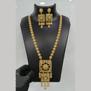 Pari Art Jewellery Turkish Forming Exclusive Designer Long Necklace Set  