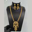 Pari Art Jewellery Turkish Forming Exclusive Designer Long Necklace Set  