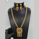 Pari Art Jewellery Turkish Forming Exclusive Designer Long Necklace Set  