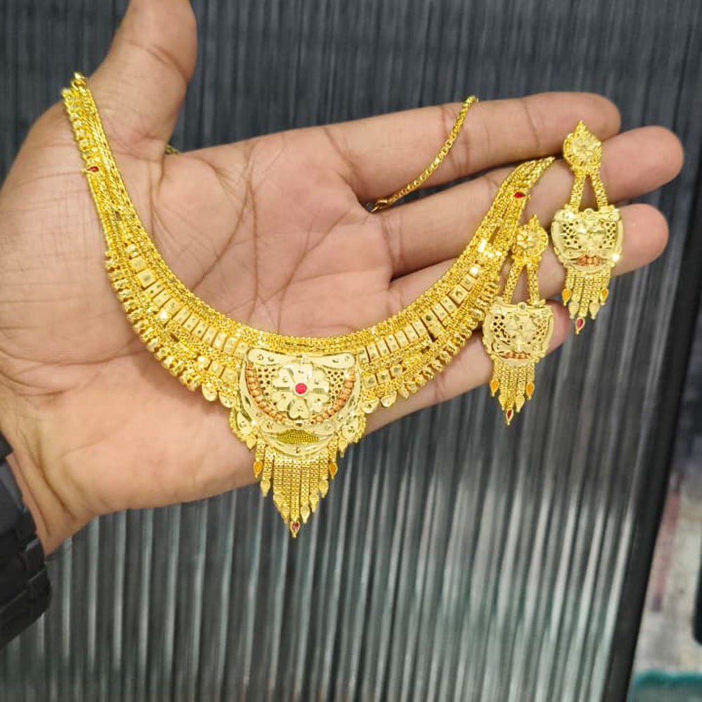 Pari Art Jewellery Graceful Designer Forming Necklace Set