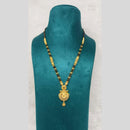 Pari Art Jewellery Graceful Forming Black Pearl Mangalsutra