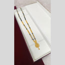 Pari Art Jewellery Graceful Forming Black Pearl Mangalsutra