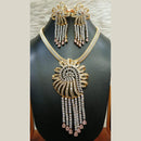 Jain Jewellers Gold Plated AD Necklace Set