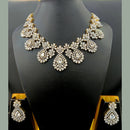 Jain Jewellers Gold Plated AD Necklace Set