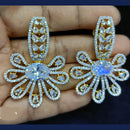 Jain Jewellers Gold Plated Exclusive American Daimonds  Bridal & Party Wear Dangler Earrings