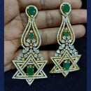Jain Jewellers Gold Plated Exclusive American Daimonds  Bridal & Party Wear Dangler Earrings