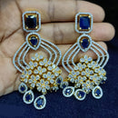 Jain Jewellers Gold Plated Exclusive American Daimonds  Bridal & Party Wear Dangler Earrings