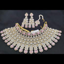 Jain Jewellers Luxury American Diamond Choker Necklace Set