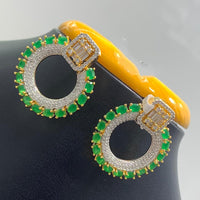 Jain Jewellers American Diamond Dangler Earrings