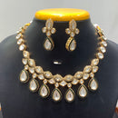 Jain Jewellers Graceful Polki Kundan Stone Choker Necklace Set