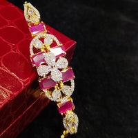 Jain Jewellers Premium American Diamond Embellished Stylish Bracelet