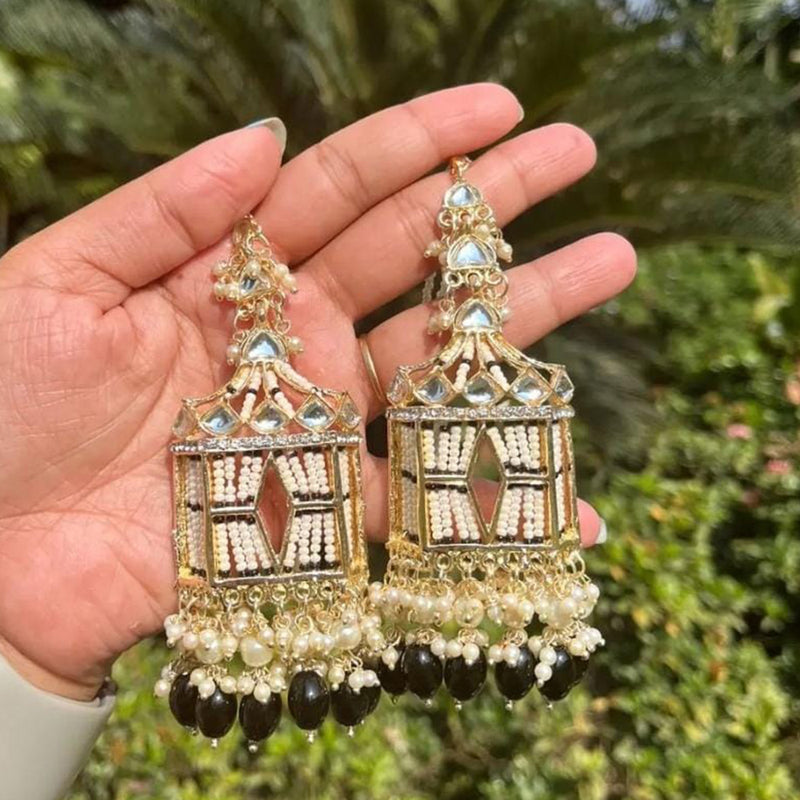 Kavita Art Gold Plated Jhumki Earrings