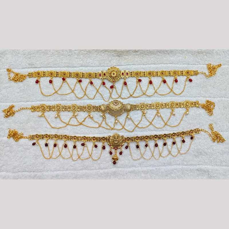 Kavita Art Gold Plated Kamarbandh (Assorted Design 1 Piece Only)