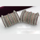 Kavita Art Oxidised Plated Pota Stone Bangles Set