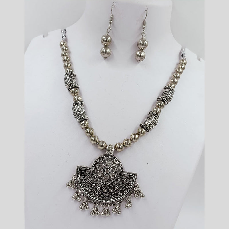 Kavita Art Oxidised Plated Necklace Set