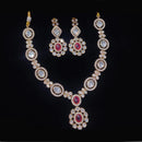 Kavita Art Gold Plated Polki Kundan Stone Necklace Set