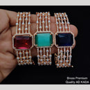 Kavita Art Gold Plated American Diamond Openable Kada