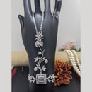 Kavita Art Silver Plated American Diamond Hand Harness