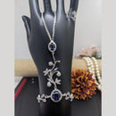 Kavita Art Silver Plated American Diamond Hand Harness