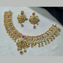 Kavita Art Gold Plated Austrian Stone Necklace Set