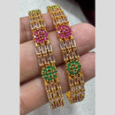 Kavita Art Gold Plated Austrian Stone Bangles Set
