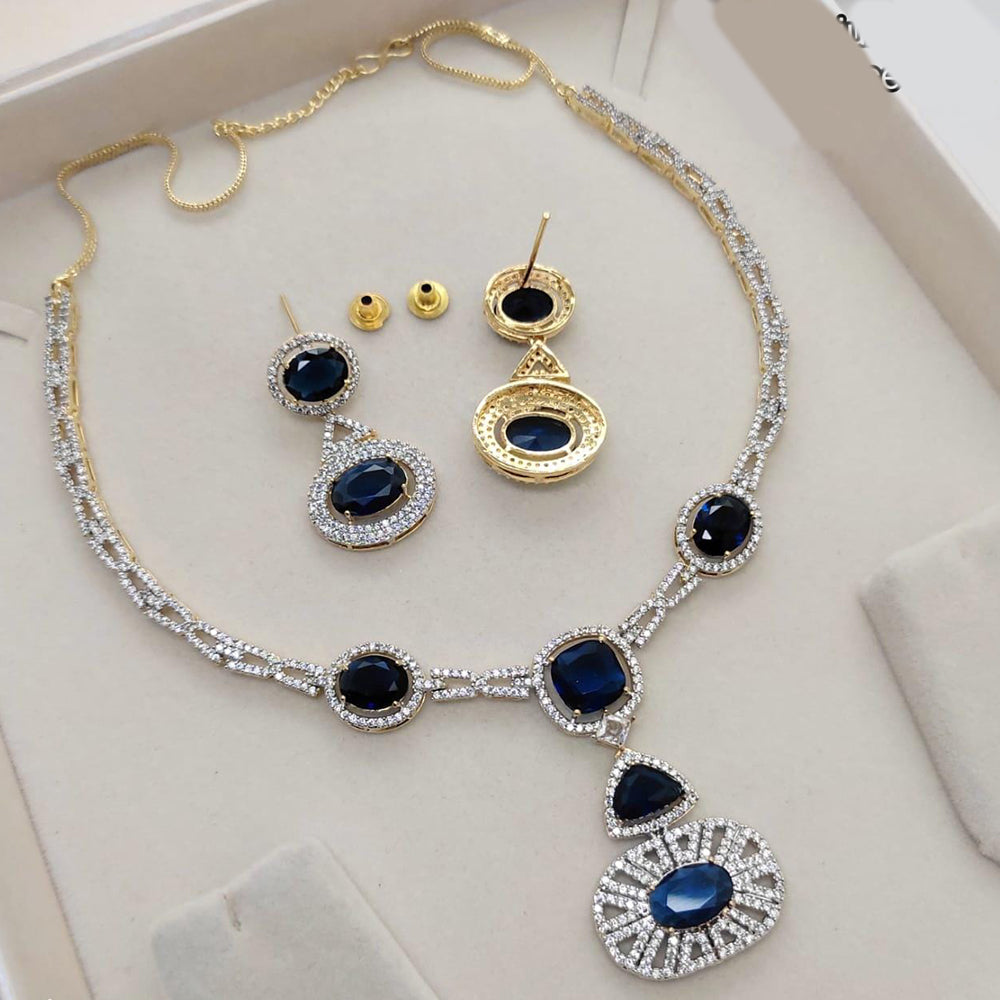 Kavita Art  American Diamond Necklace Set