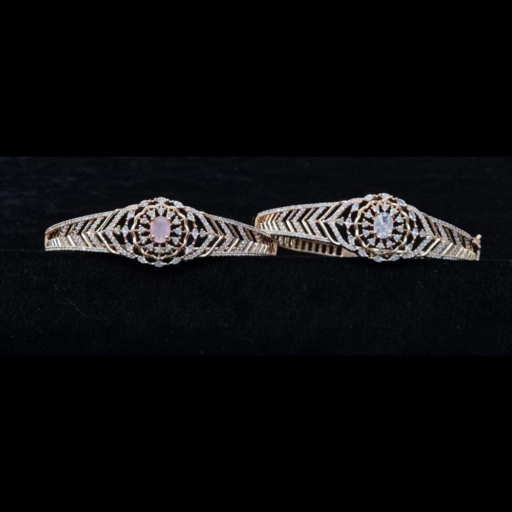 Kavita Art Gold Plated American Diamonds Bracelet