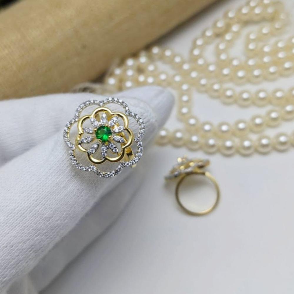 Kavita Art Gold Plated Austrian Stone Rings