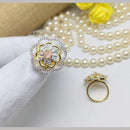 Kavita Art Gold Plated Austrian Stone Rings