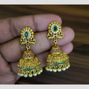 Kavita Art Gold Plated Austrian Stone And Pearl Jhumki Earrings