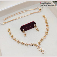 Kavita Art Gold Plated Austrian Stone Necklace Set