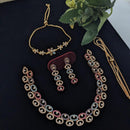 Kavita Art Gold Plated Austrian Stone Combo Set